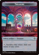 Treasure // Food Double-Sided Token [Secrets of Strixhaven Tokens] - The Mythic Store | 24h Order Processing