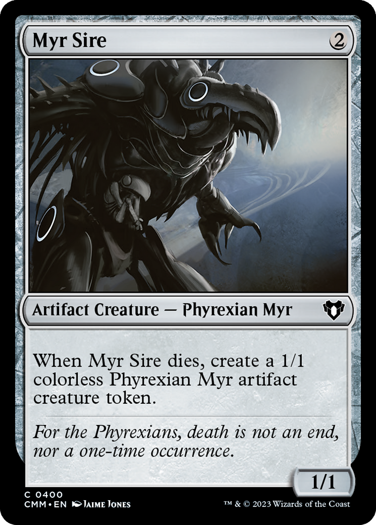 Myr Sire [Commander Masters] - The Mythic Store | 24h Order Processing