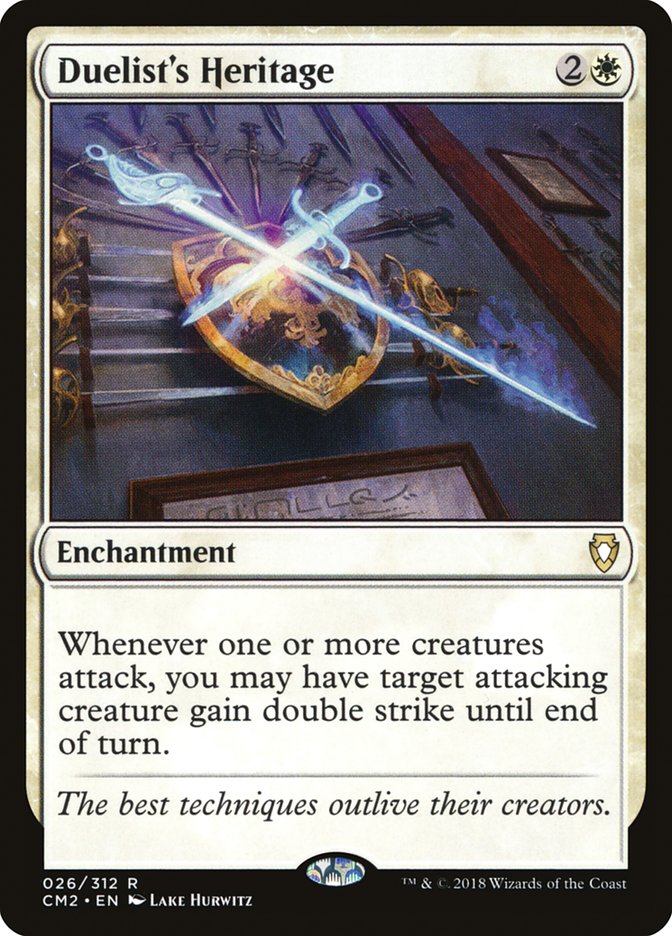 Duelist's Heritage [Commander Anthology Volume II] - The Mythic Store | 24h Order Processing