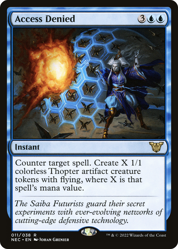 Access Denied [Kamigawa: Neon Dynasty Commander] - The Mythic Store | 24h Order Processing