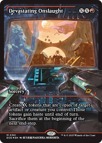 Devastating Onslaught (0361) (Showcase) [Edge of Eternities] - The Mythic Store | 24h Order Processing