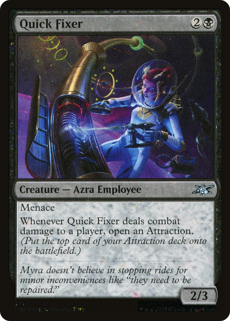 Quick Fixer (Galaxy Foil) [Unfinity] - The Mythic Store | 24h Order Processing