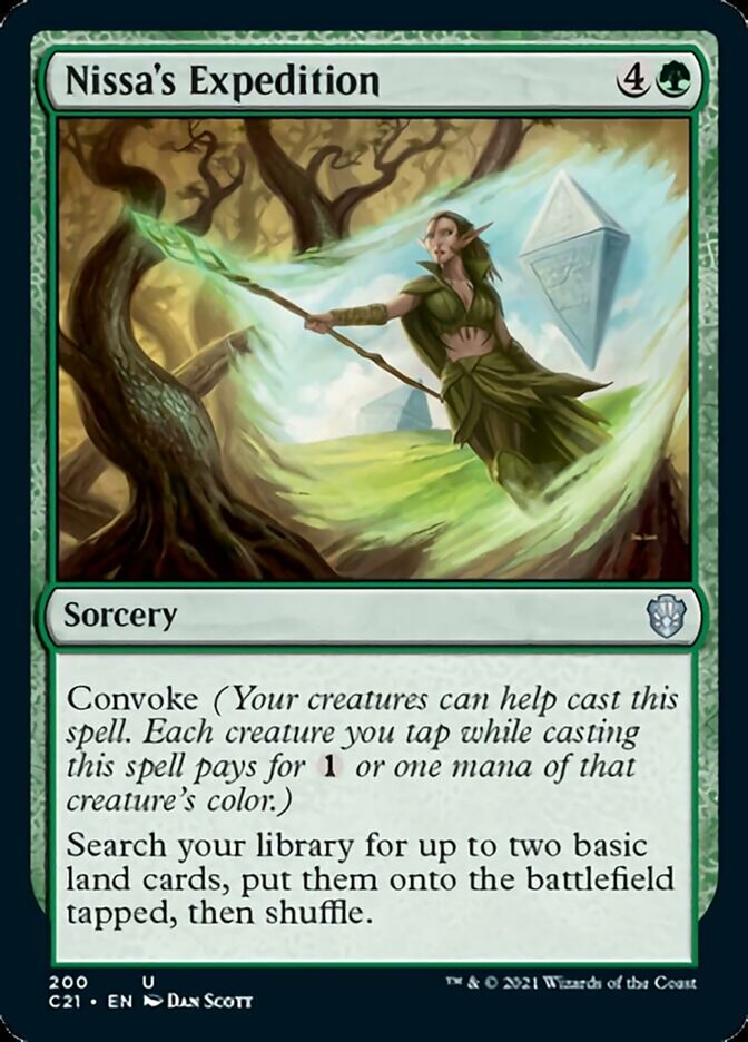 Nissa's Expedition [Commander 2021] - The Mythic Store | 24h Order Processing
