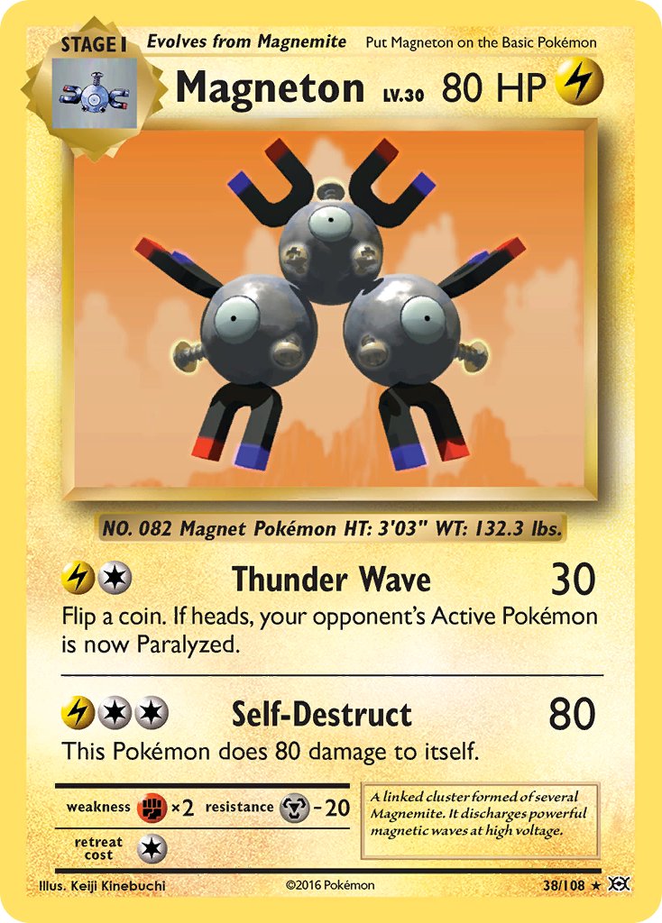 Magneton (38/108) (Theme Deck Exclusive) [XY: Evolutions] - The Mythic Store | 24h Order Processing