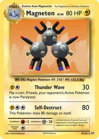 Magneton (38/108) (Theme Deck Exclusive) [XY: Evolutions] - The Mythic Store | 24h Order Processing