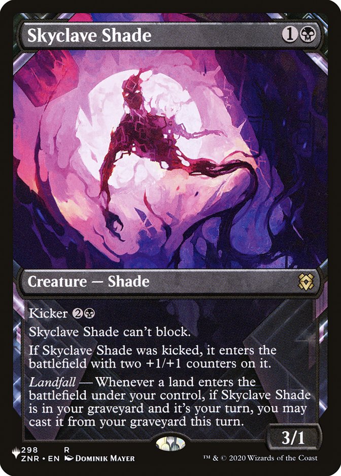 Skyclave Shade (Showcase) [The List] - The Mythic Store | 24h Order Processing