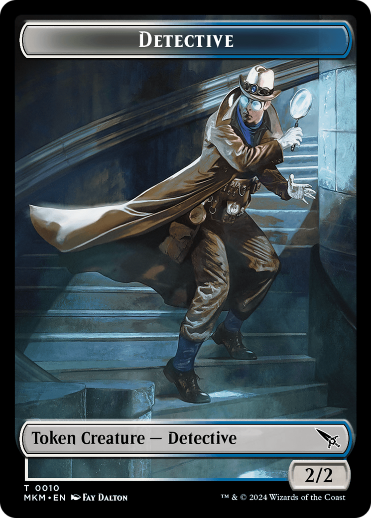 Detective // Imp Double-Sided Token [Murders at Karlov Manor Tokens] - The Mythic Store | 24h Order Processing