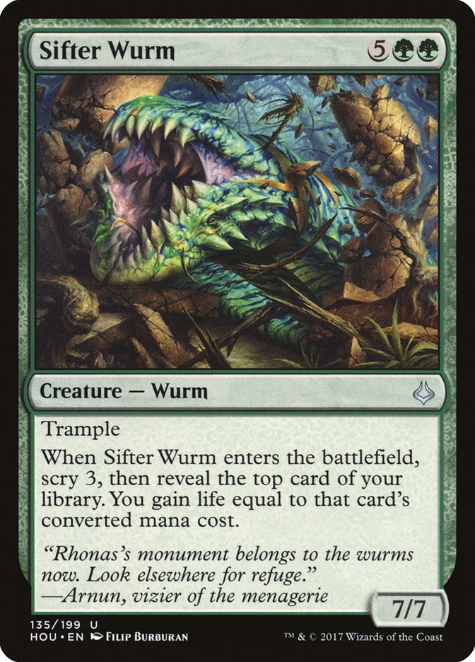 Sifter Wurm [Hour of Devastation] - The Mythic Store | 24h Order Processing