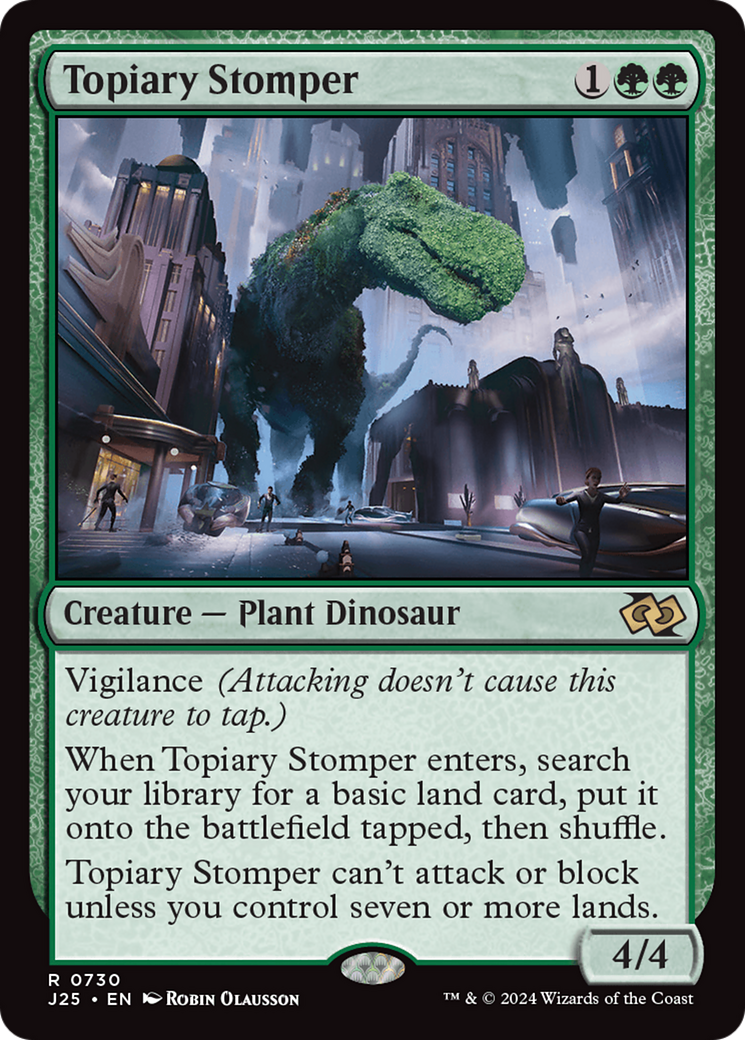 Topiary Stomper [Foundations Jumpstart] - The Mythic Store | 24h Order Processing