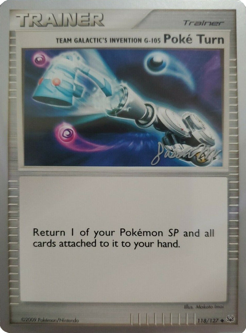 Team Galactic's Invention G-105 Poke Turn (118/127) (Queengar - Jason Martinez) [World Championships 2009] - The Mythic Store | 24h Order Processing