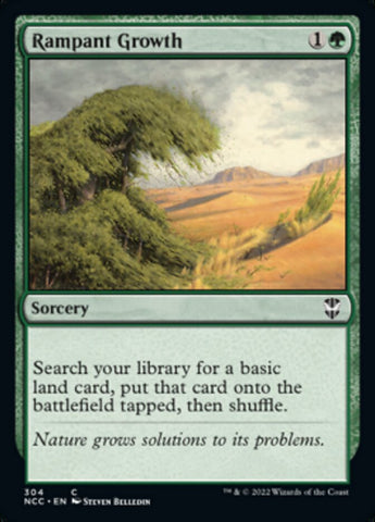 Rampant Growth [Streets of New Capenna Commander] - The Mythic Store | 24h Order Processing