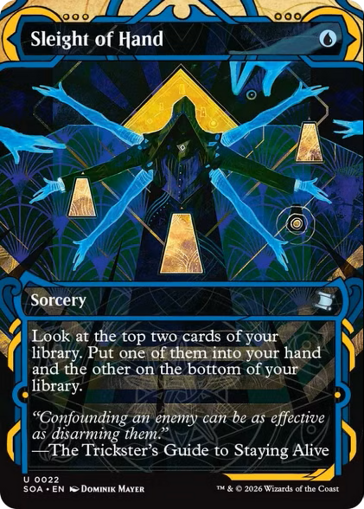 Sleight of Hand [Secrets of Strixhaven: Mystical Archive] - The Mythic Store | 24h Order Processing