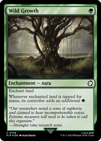 Wild Growth (Surge Foil) [Fallout] - The Mythic Store | 24h Order Processing