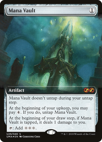 Mana Vault (Topper) [Ultimate Masters Box Topper] - The Mythic Store | 24h Order Processing