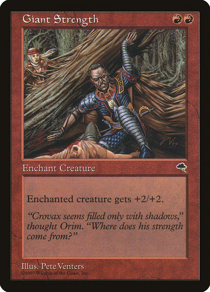 Giant Strength [Tempest] - The Mythic Store | 24h Order Processing