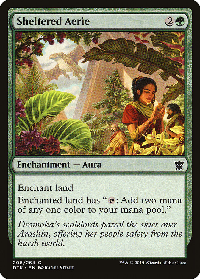 Sheltered Aerie [Dragons of Tarkir] - The Mythic Store | 24h Order Processing