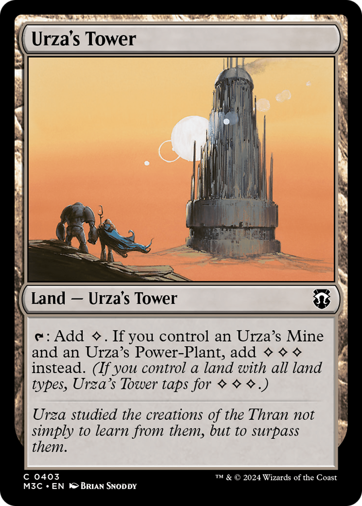 Urza's Tower (Ripple Foil) [Modern Horizons 3 Commander] - The Mythic Store | 24h Order Processing