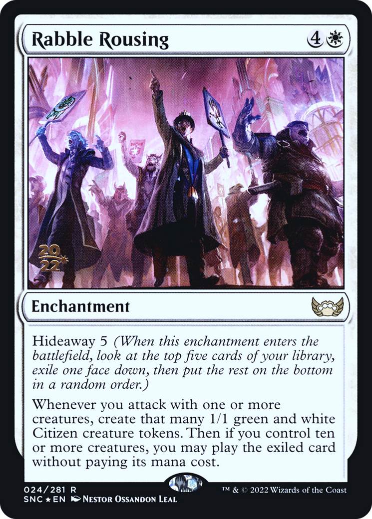 Rabble Rousing [Streets of New Capenna Prerelease Promos] - The Mythic Store | 24h Order Processing