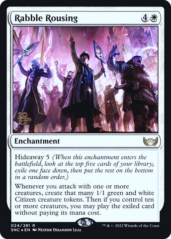 Rabble Rousing [Streets of New Capenna Prerelease Promos] - The Mythic Store | 24h Order Processing