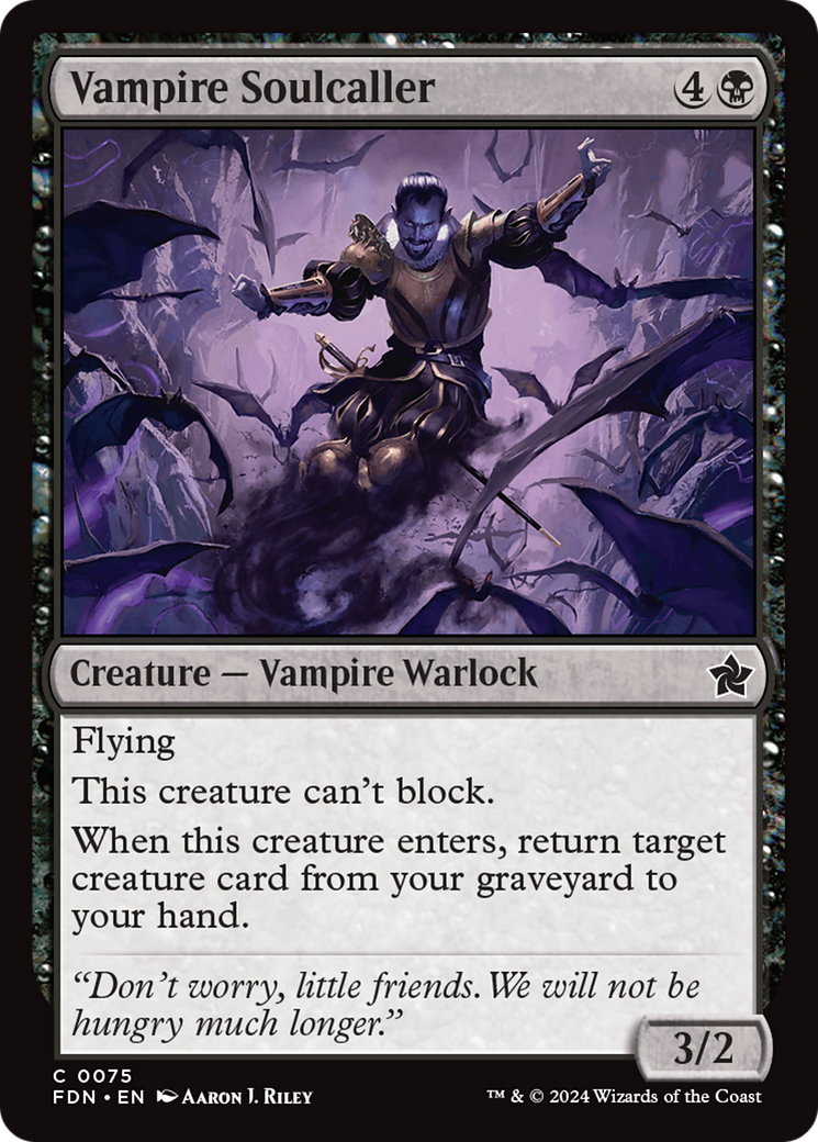 Vampire Soulcaller [Foundations] - The Mythic Store | 24h Order Processing