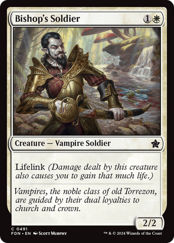 Bishop's Soldier [Foundations] - The Mythic Store | 24h Order Processing