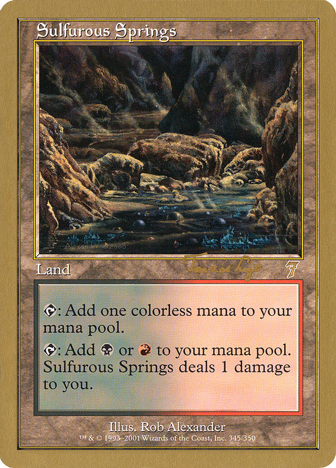 Sulfurous Springs (Tom van de Logt) [World Championship Decks 2001] - The Mythic Store | 24h Order Processing