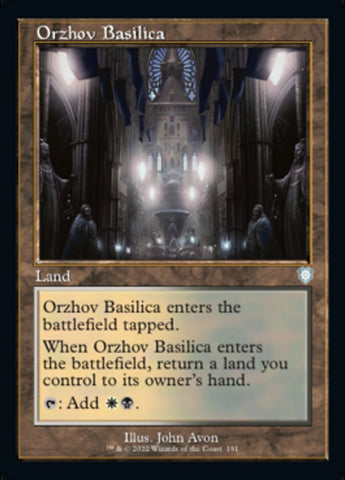 Orzhov Basilica (Retro) [The Brothers' War Commander] - The Mythic Store | 24h Order Processing