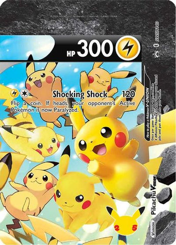 Pikachu V-UNION (SWSH140) (Celebrations) [Sword & Shield: Black Star Promos] - The Mythic Store | 24h Order Processing