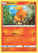 Torchic (25/168) [Sun & Moon: Celestial Storm] - The Mythic Store | 24h Order Processing