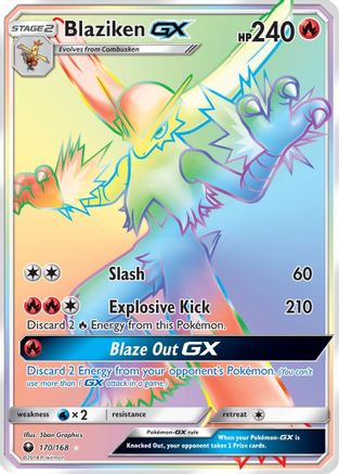 Blaziken GX (170/168) [Sun & Moon: Celestial Storm] - The Mythic Store | 24h Order Processing