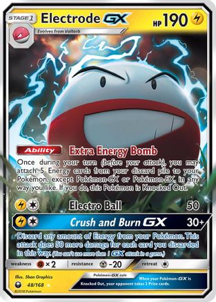 Electrode GX (48/168) [Sun & Moon: Celestial Storm] - The Mythic Store | 24h Order Processing