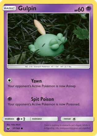 Gulpin (57/168) [Sun & Moon: Celestial Storm] - The Mythic Store | 24h Order Processing