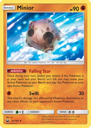 Minior (83/168) [Sun & Moon: Celestial Storm] - The Mythic Store | 24h Order Processing