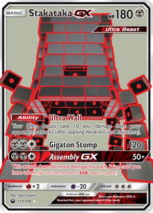 Stakataka GX (159/168) [Sun & Moon: Celestial Storm] - The Mythic Store | 24h Order Processing