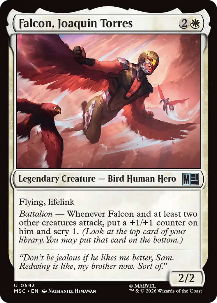 Falcon, Joaquin Torres [Marvel Super Heroes Commander] - The Mythic Store | 24h Order Processing