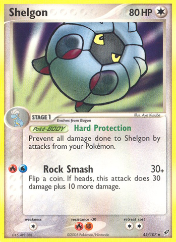 Shelgon (45/107) [EX: Deoxys] - The Mythic Store | 24h Order Processing