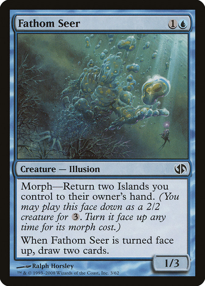 Fathom Seer [Duel Decks: Jace vs. Chandra] - The Mythic Store | 24h Order Processing
