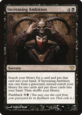 Increasing Ambition [Dark Ascension] - The Mythic Store | 24h Order Processing