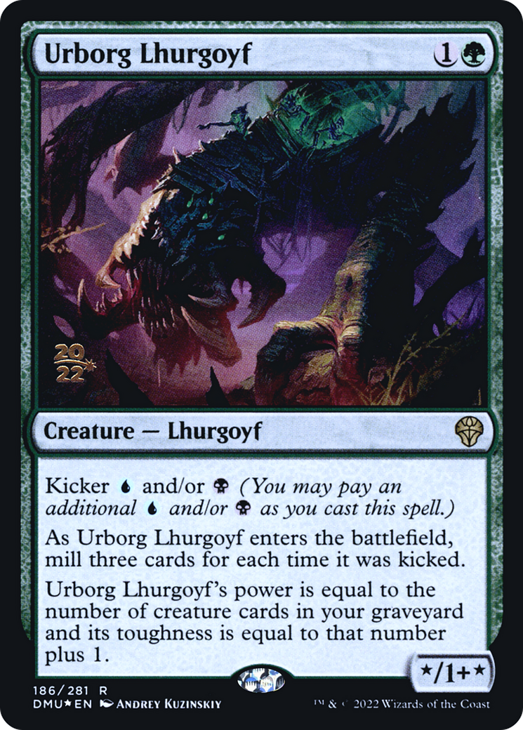 Urborg Lhurgoyf [Dominaria United Prerelease Promos] - The Mythic Store | 24h Order Processing