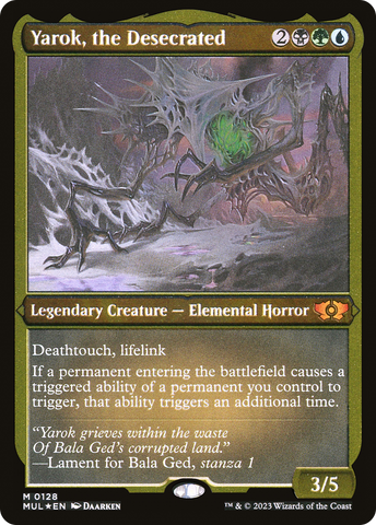 Yarok, the Desecrated (Foil Etched) [Multiverse Legends] - The Mythic Store | 24h Order Processing