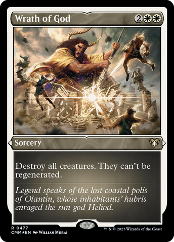 Wrath of God (Foil Etched) [Commander Masters] - The Mythic Store | 24h Order Processing