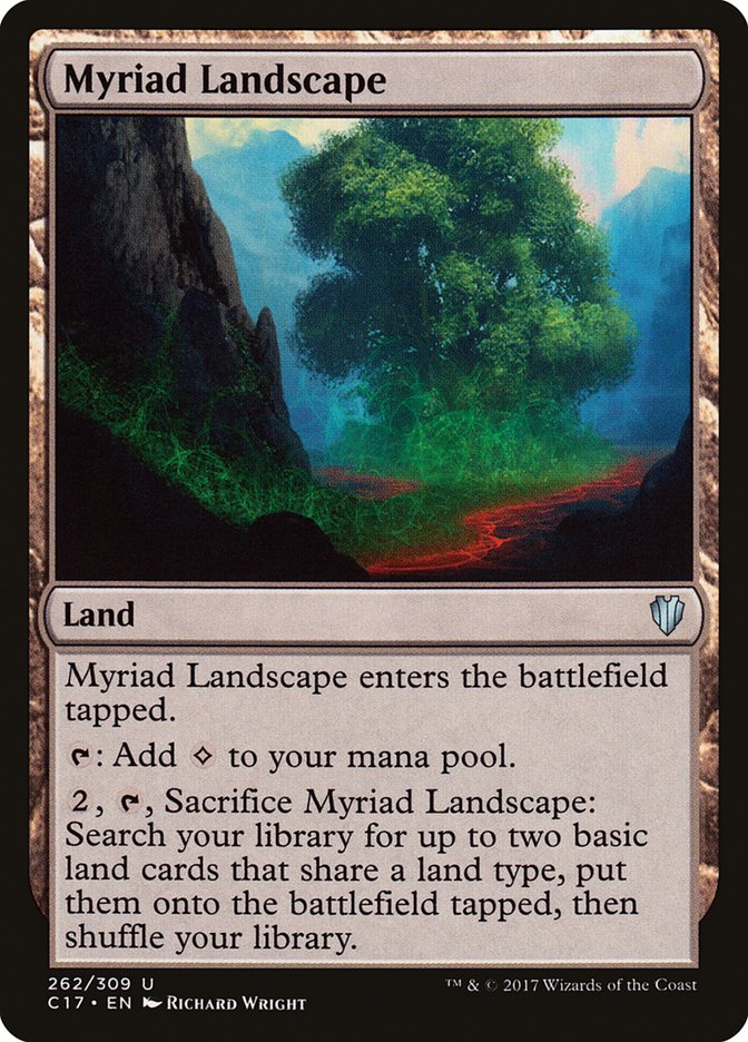 Myriad Landscape [Commander 2017] - The Mythic Store | 24h Order Processing