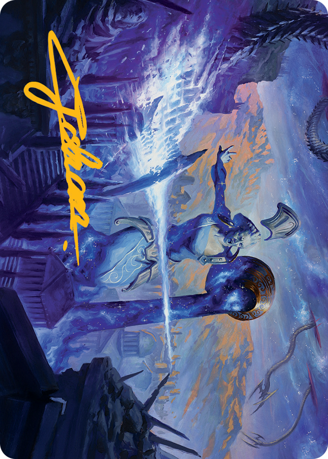 Ephara, Ever-Sheltering Art Card (Gold-Stamped Signature) [March of the Machine Art Series] - The Mythic Store | 24h Order Processing