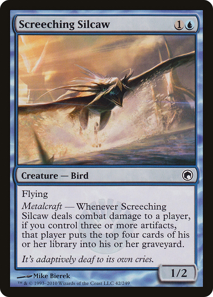 Screeching Silcaw [Scars of Mirrodin] - The Mythic Store | 24h Order Processing