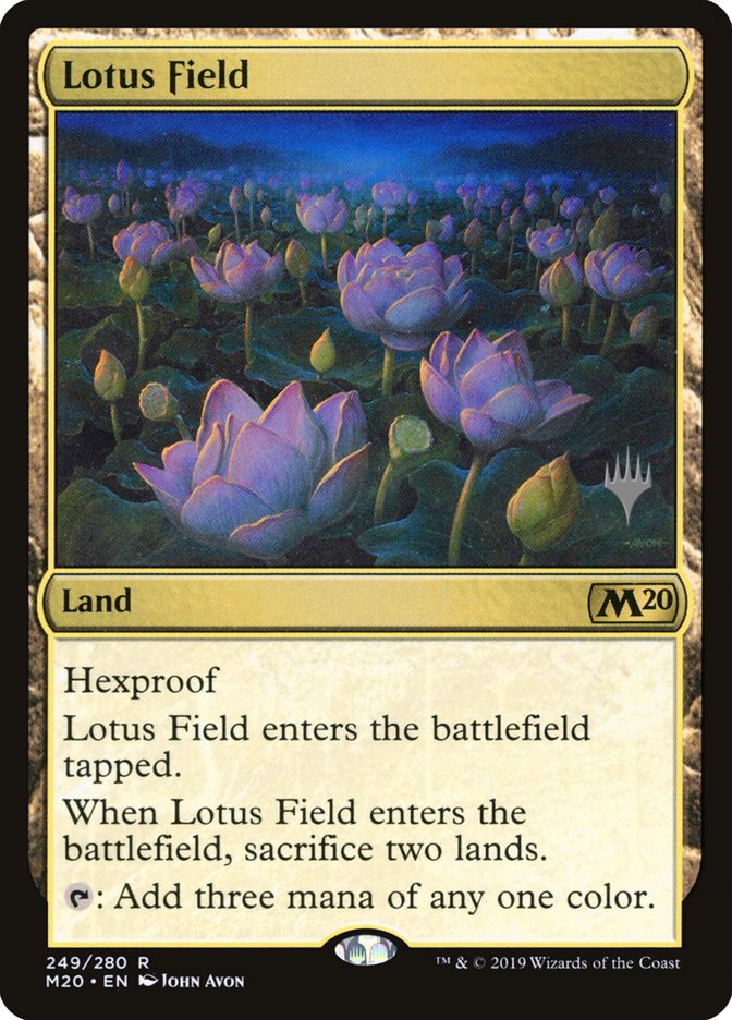 Lotus Field (Promo Pack) [Core Set 2020 Promos] - The Mythic Store | 24h Order Processing