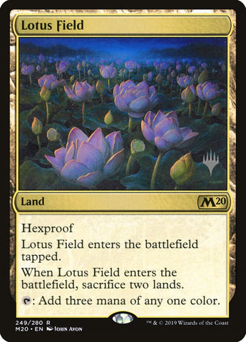 Lotus Field (Promo Pack) [Core Set 2020 Promos] - The Mythic Store | 24h Order Processing