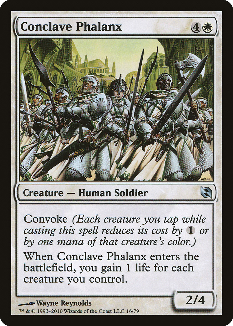 Conclave Phalanx [Duel Decks: Elspeth vs. Tezzeret] - The Mythic Store | 24h Order Processing