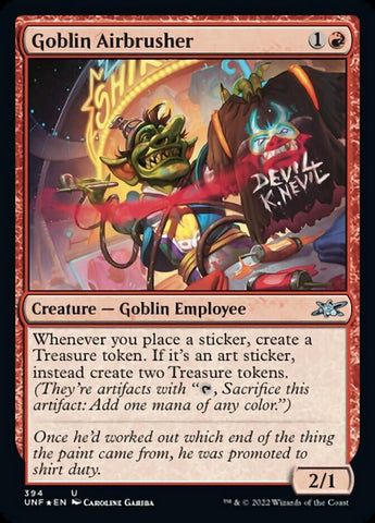 Goblin Airbrusher (Galaxy Foil) [Unfinity] - The Mythic Store | 24h Order Processing