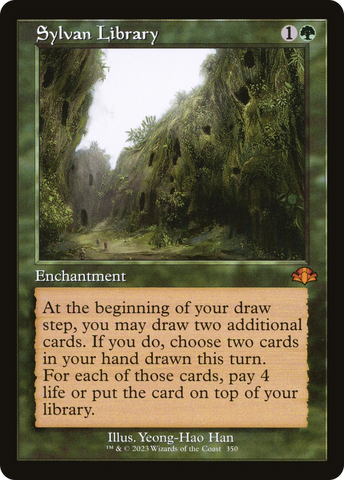 Sylvan Library (Retro) [Dominaria Remastered] - The Mythic Store | 24h Order Processing