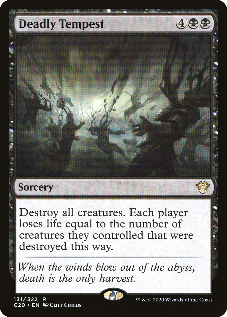 Deadly Tempest [Commander 2020] - The Mythic Store | 24h Order Processing